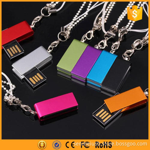 colorful metal swivel bulk usb flash drive pendrive 4gb